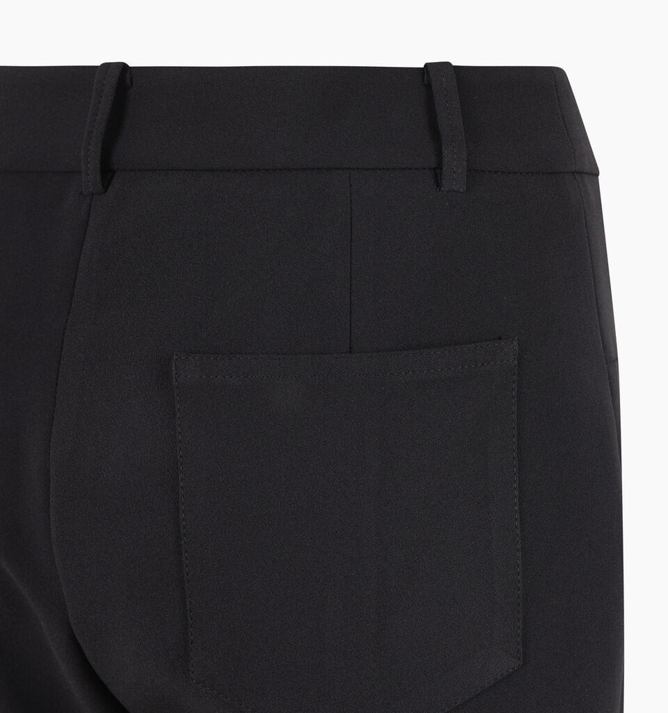 Black slim fit Capri pants - null - Black | Sisley K image number 3